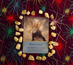 Archangel Haniel tells us to honor the moon cycles and manifest with them.